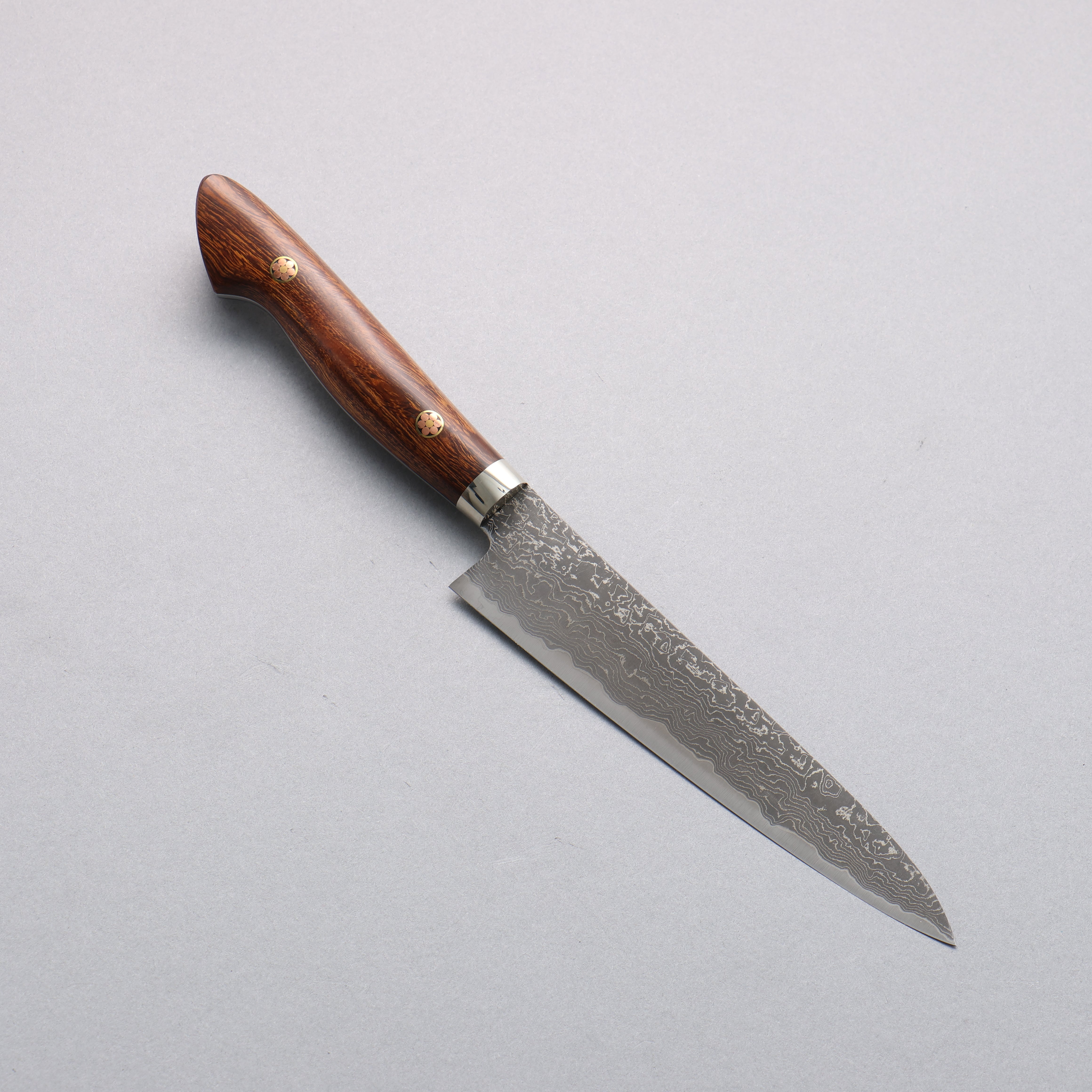 Shigeki Tanaka SG2 Damascus Petty-Utility 150mm Ironwood Handle - Seisuke Knife
