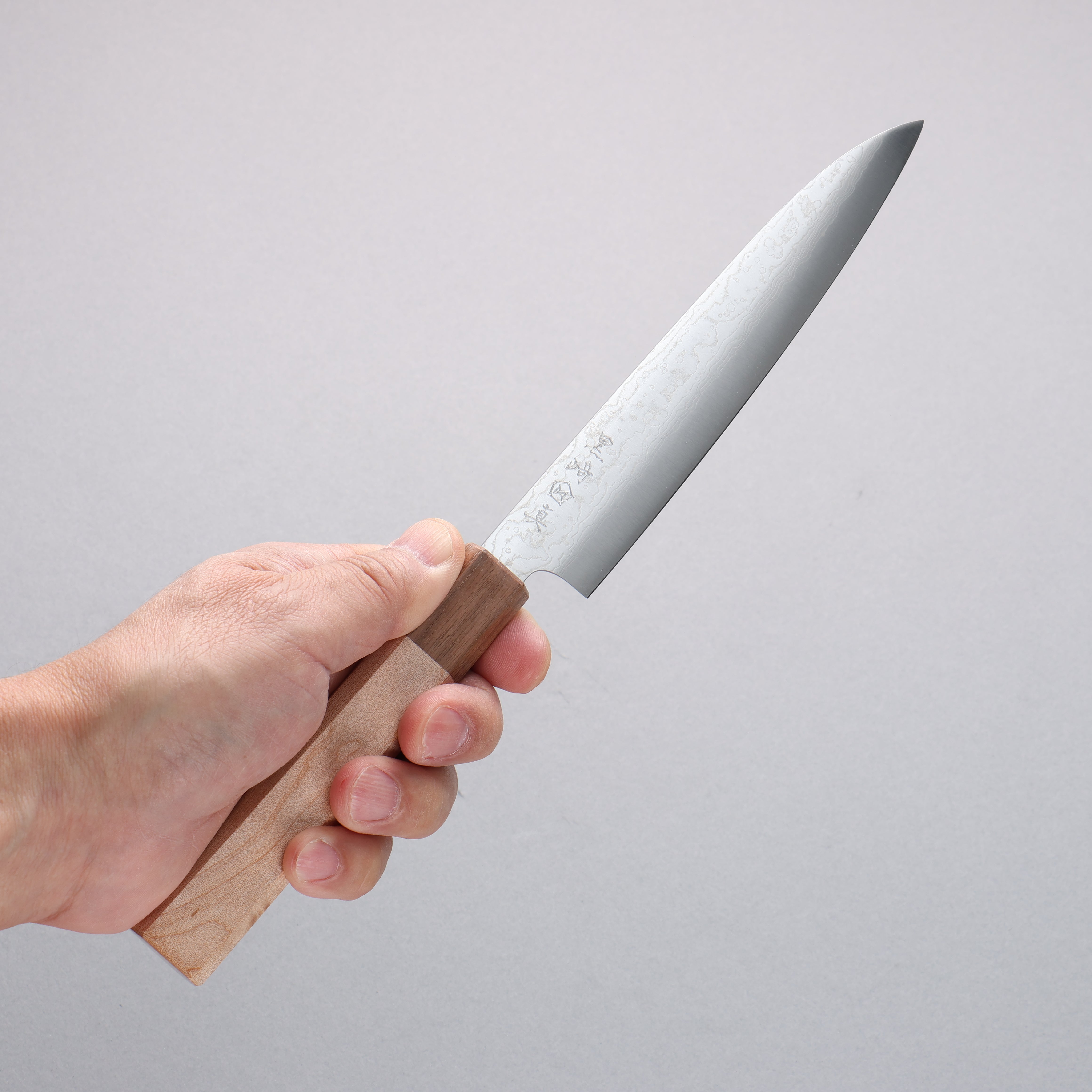 Makoto Kurosaki VG10w Damascus Petty-Utility  150mm Maple Handle - Seisuke Knife