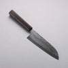 Makoto Kurosaki Coreless Hammered Santoku  165mm Ebony Wood Handle VG2/VG10 - Seisuke Knife - Slide 1