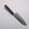 Makoto Kurosaki Coreless Hammered Santoku  165mm Ebony Wood Handle VG2/VG10 - Seisuke Knife - Slide 2