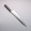 Yu Kurosaki Senko Ei SG2 Hammered Sujihiki  270mm Ebony (Copper Ferrule and End Cap) Handle - Seisuke Knife - Slide 2