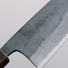 Oul Blue Steel No.2 Black Finished Small Bunka  125mm Oak Handle - Seisuke Knife