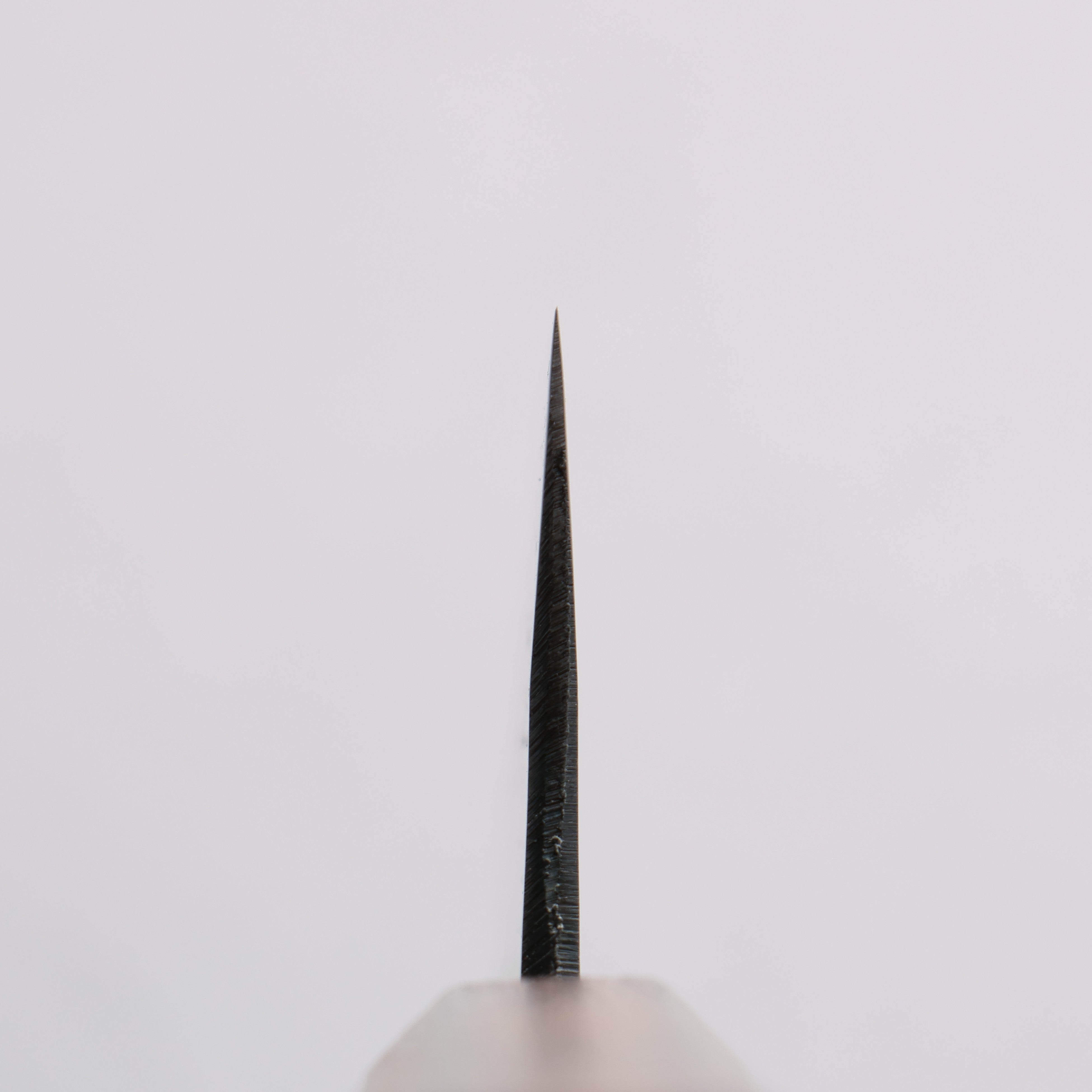 Oul Blue Steel No.2 Black Finished Small Bunka  125mm Oak Handle - Seisuke Knife