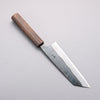 Oul Blue Steel No.2 Black Finished Bunka  170mm Oak Handle - Seisuke Knife