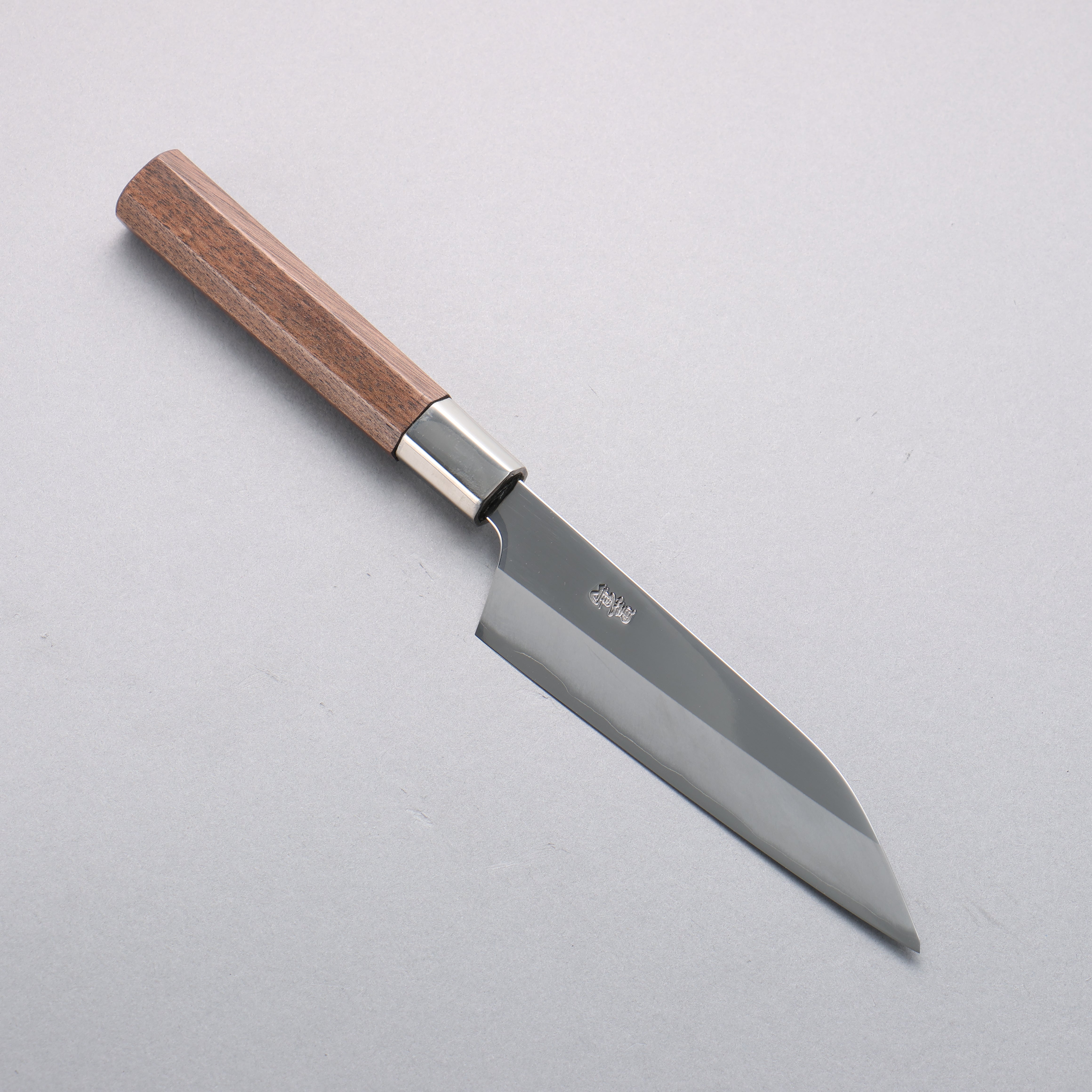 Kurotori Silver Steel No.3 Migaki Finished Petty-Utility 135mm Walnut Handle - Seisuke Knife