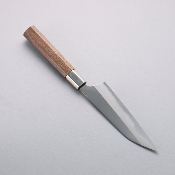 Kurotori Silver Steel No.3 Migaki Finished Petty-Utility  135mm Walnut Handle - Seisuke Knife