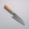 Kurotori Silver Steel No.3 Migaki Finished Deba  165mm Walnut Handle - Seisuke Knife - Slide 1