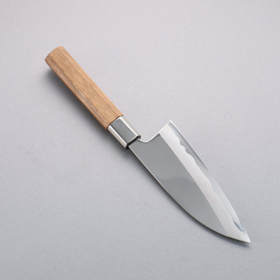 Kurotori Silver Steel No.3 Migaki Finished Deba  165mm Walnut Handle - Seisuke Knife