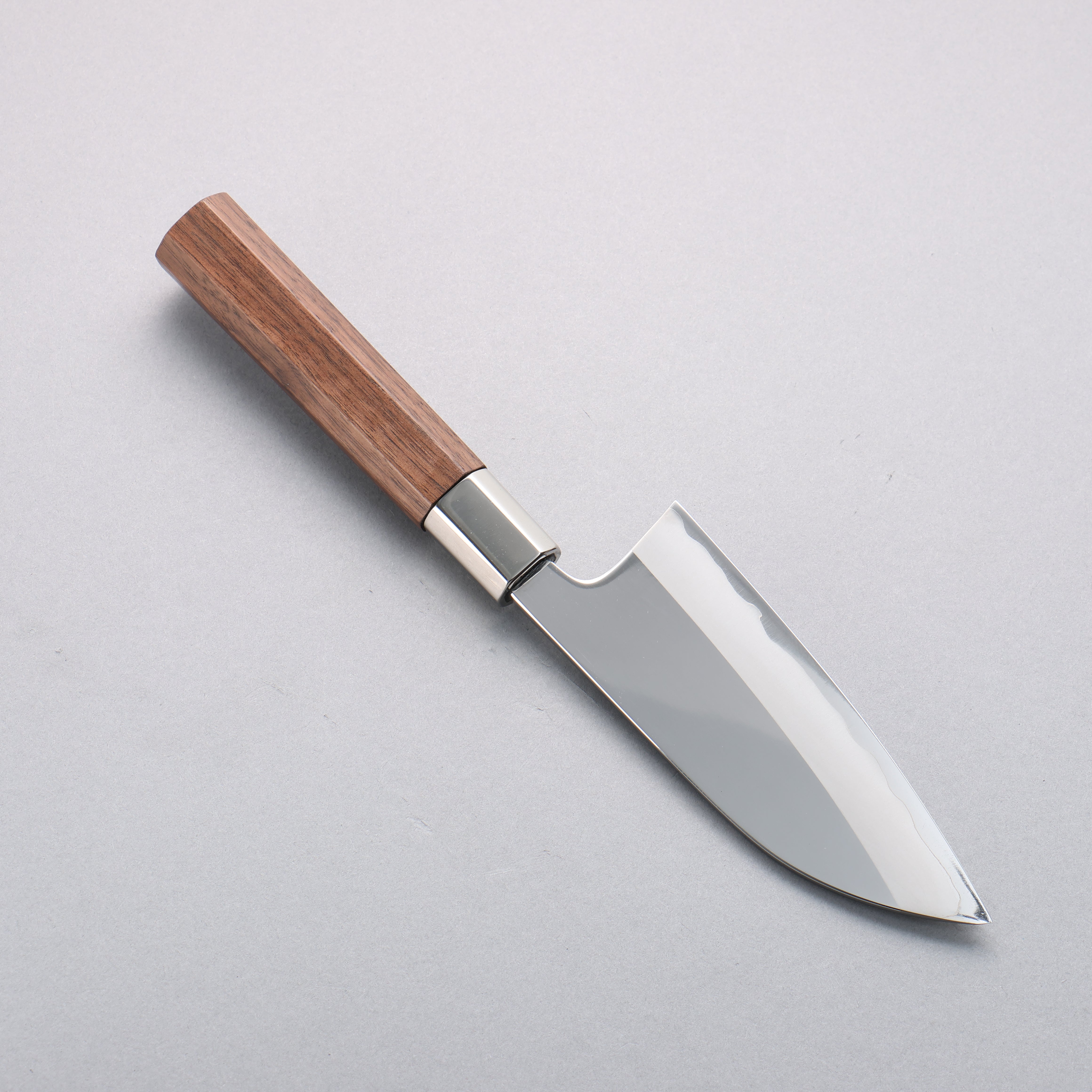 Kurotori Silver Steel No.3 Migaki Deba 135mm Walnut Handle - Seisuke Knife