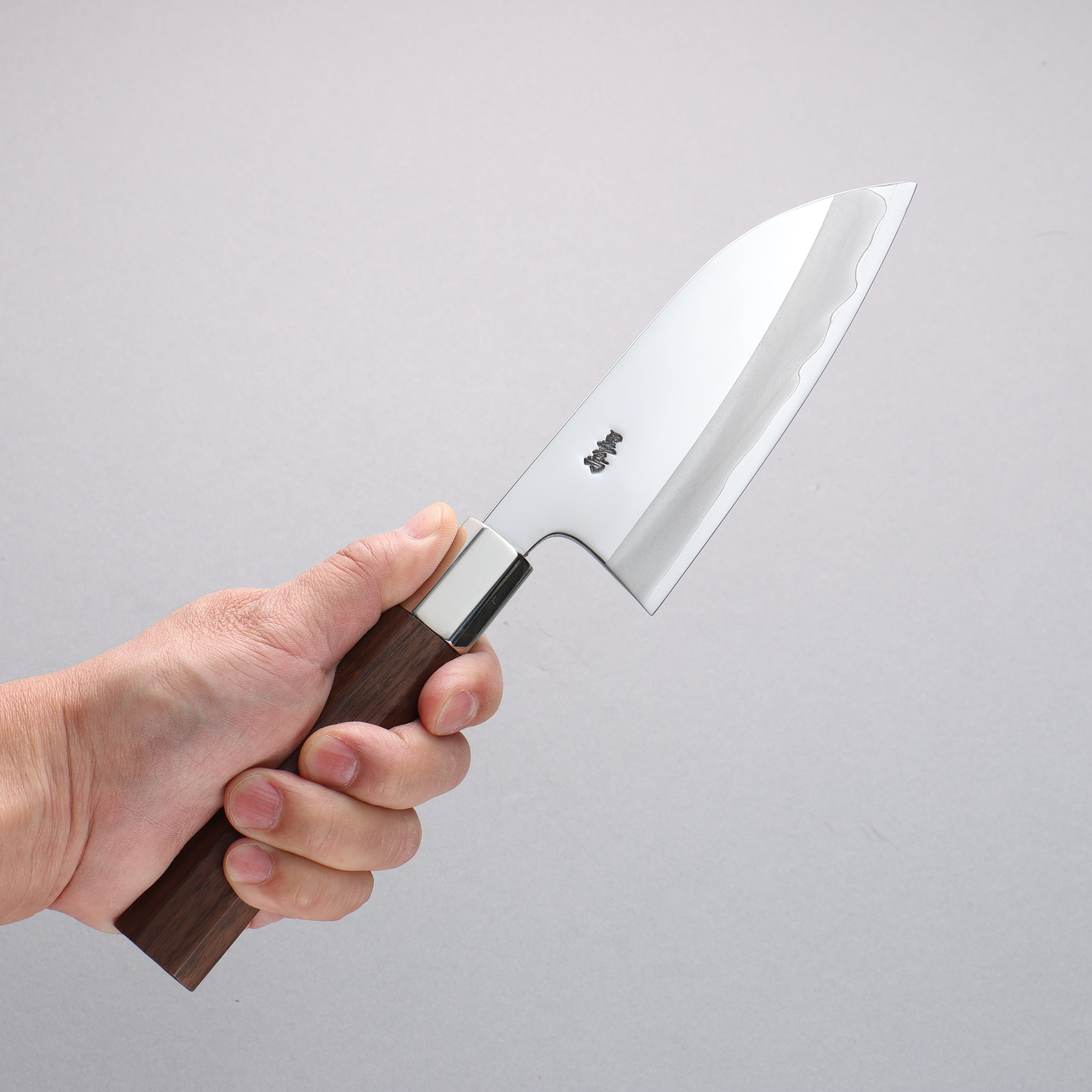 Kurotori Silver Steel No.3 Migaki Deba 135mm Walnut Handle - Seisuke Knife