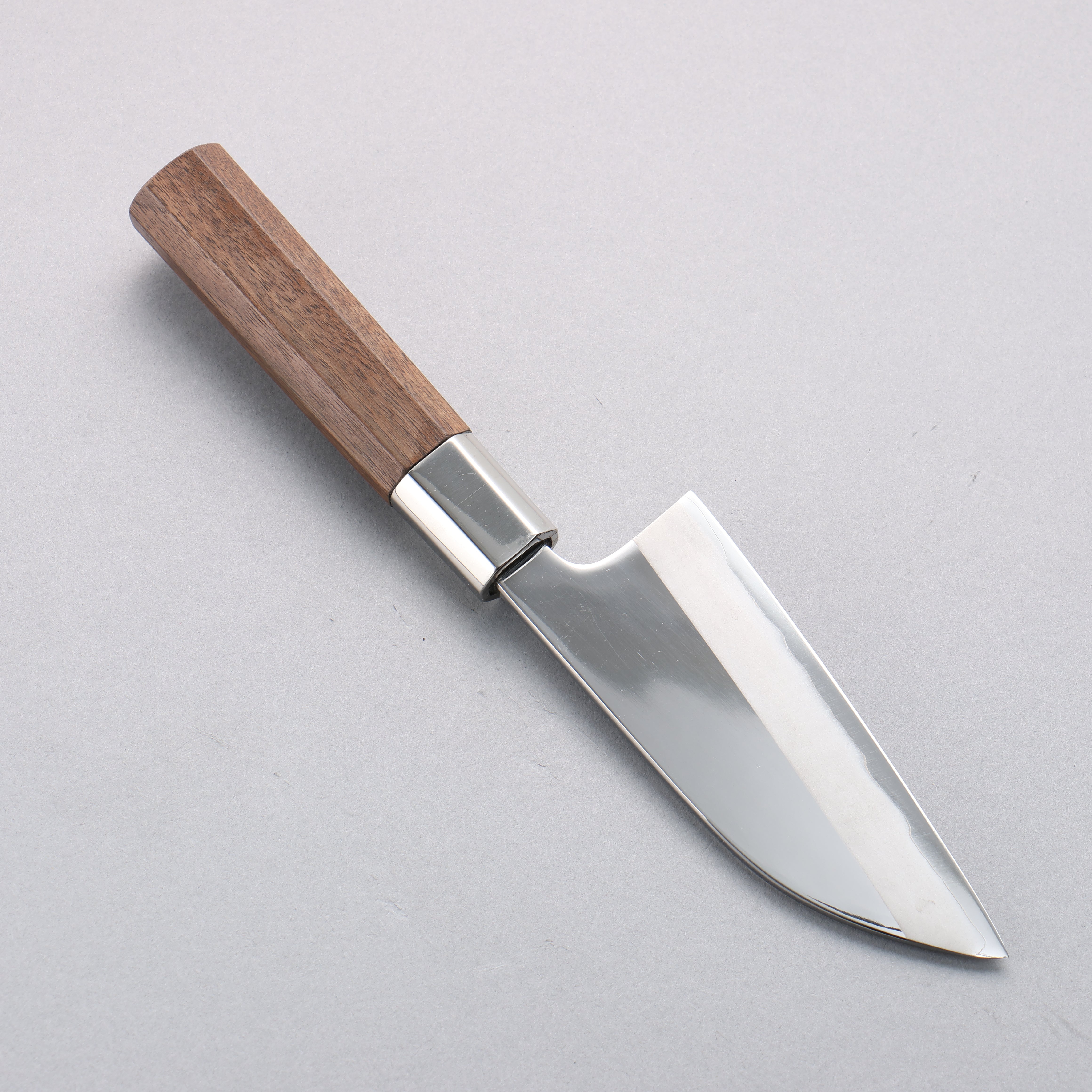 Kurotori Silver Steel No.3 Migaki Deba 120mm Walnut Handle - Seisuke Knife