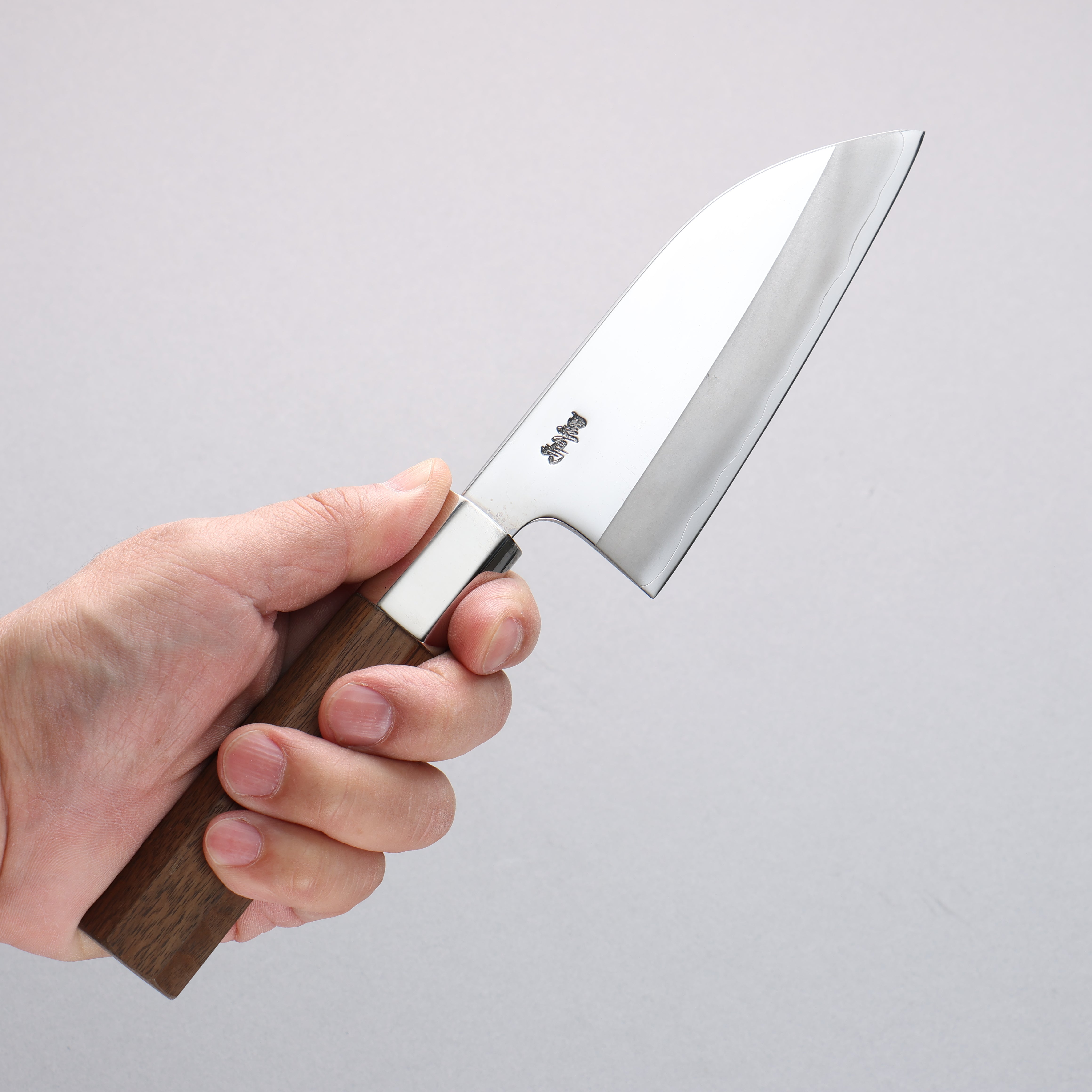 Kurotori Silver Steel No.3 Migaki Deba 120mm Walnut Handle - Seisuke Knife