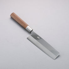  Kurotori Silver Steel No.3 Migaki Finished Nakiri  165mm Walnut Handle - Seisuke Knife