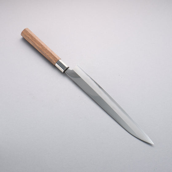 Kurotori Silver Steel No.3 Migaki Finished Sujihiki  270mm Walnut Handle - Seisuke Knife