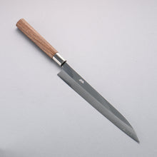  Kurotori Silver Steel No.3 Migaki Finished Sujihiki  240mm Walnut Handle - Seisuke Knife