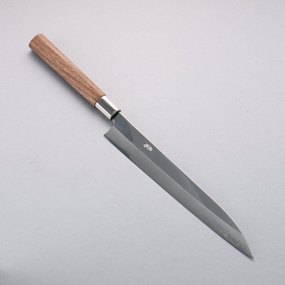 Kurotori Silver Steel No.3 Migaki Finished Sujihiki  240mm Walnut Handle - Seisuke Knife