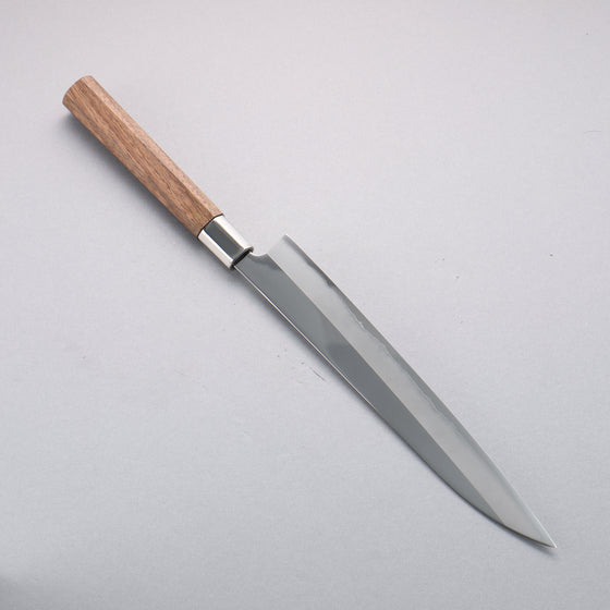 Kurotori Silver Steel No.3 Migaki Finished Sujihiki  240mm Walnut Handle - Seisuke Knife