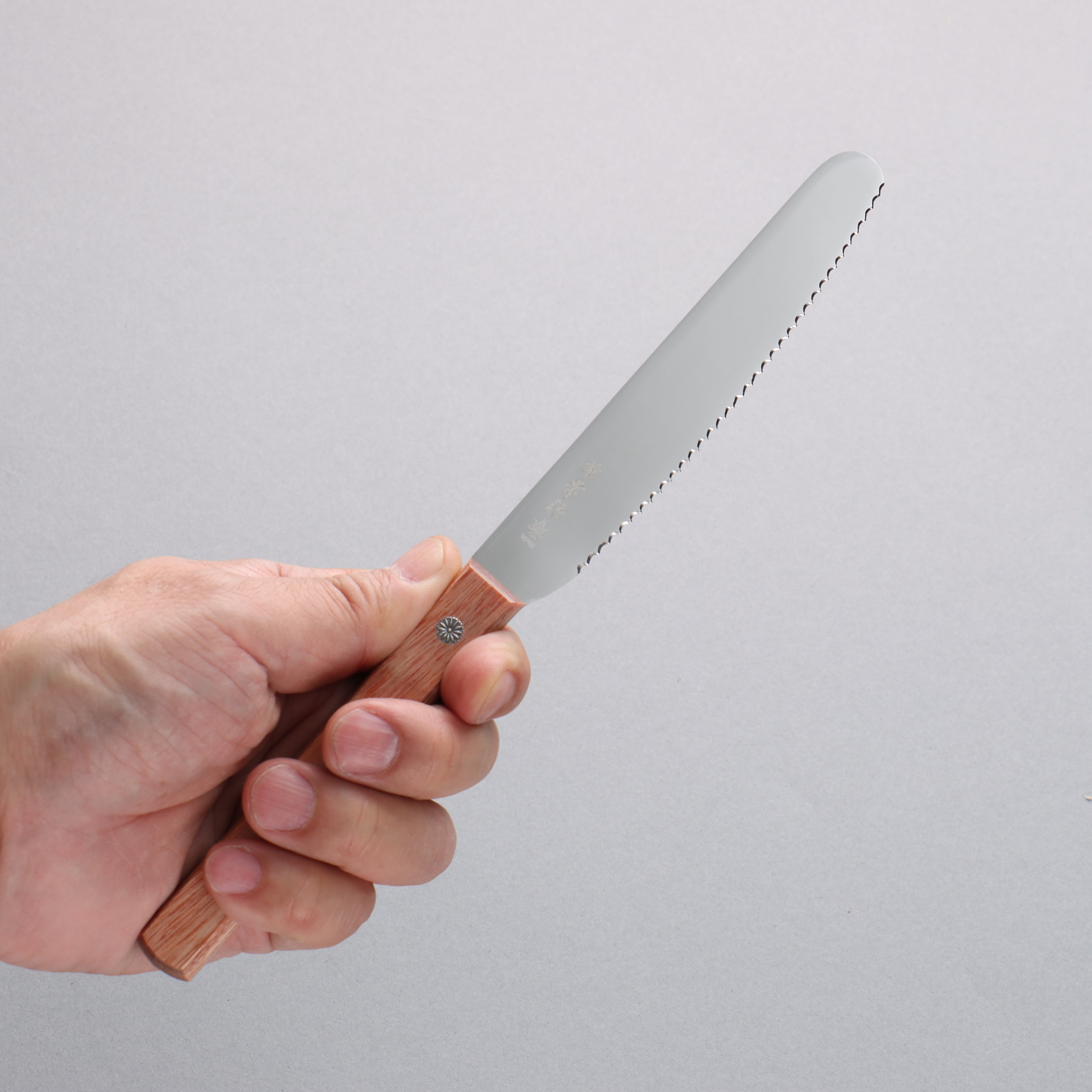 Kanetsune DSR-1K6 Spread Knife  110mm Pakka wood Handle - Seisuke Knife