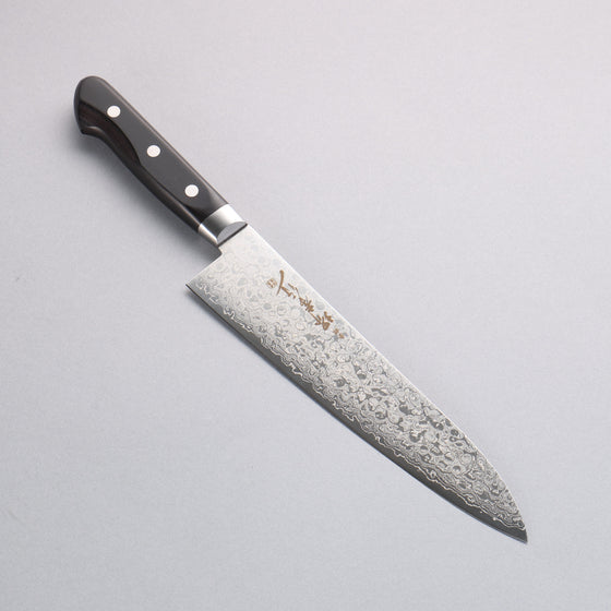 Sakai Takayuki AUS10 45 Layer Mirrored Damascus Gyuto Japanese Chef Knife 210mm - Seisuke Knife