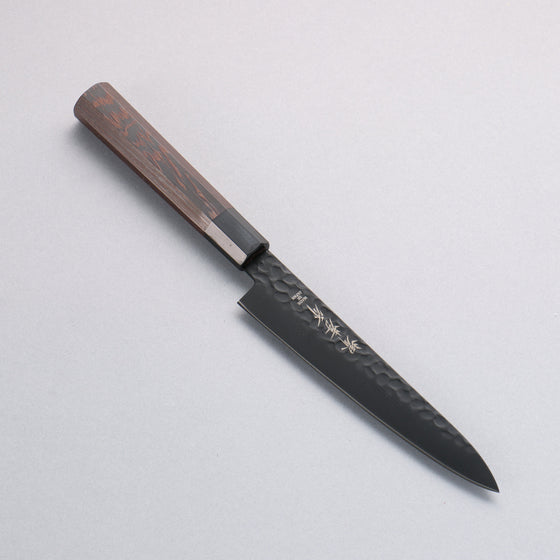 Sakai Takayuki Kurokage VG10 Hammered Teflon Coating Petty-Utility 150mm Wenge Handle - Seisuke Knife