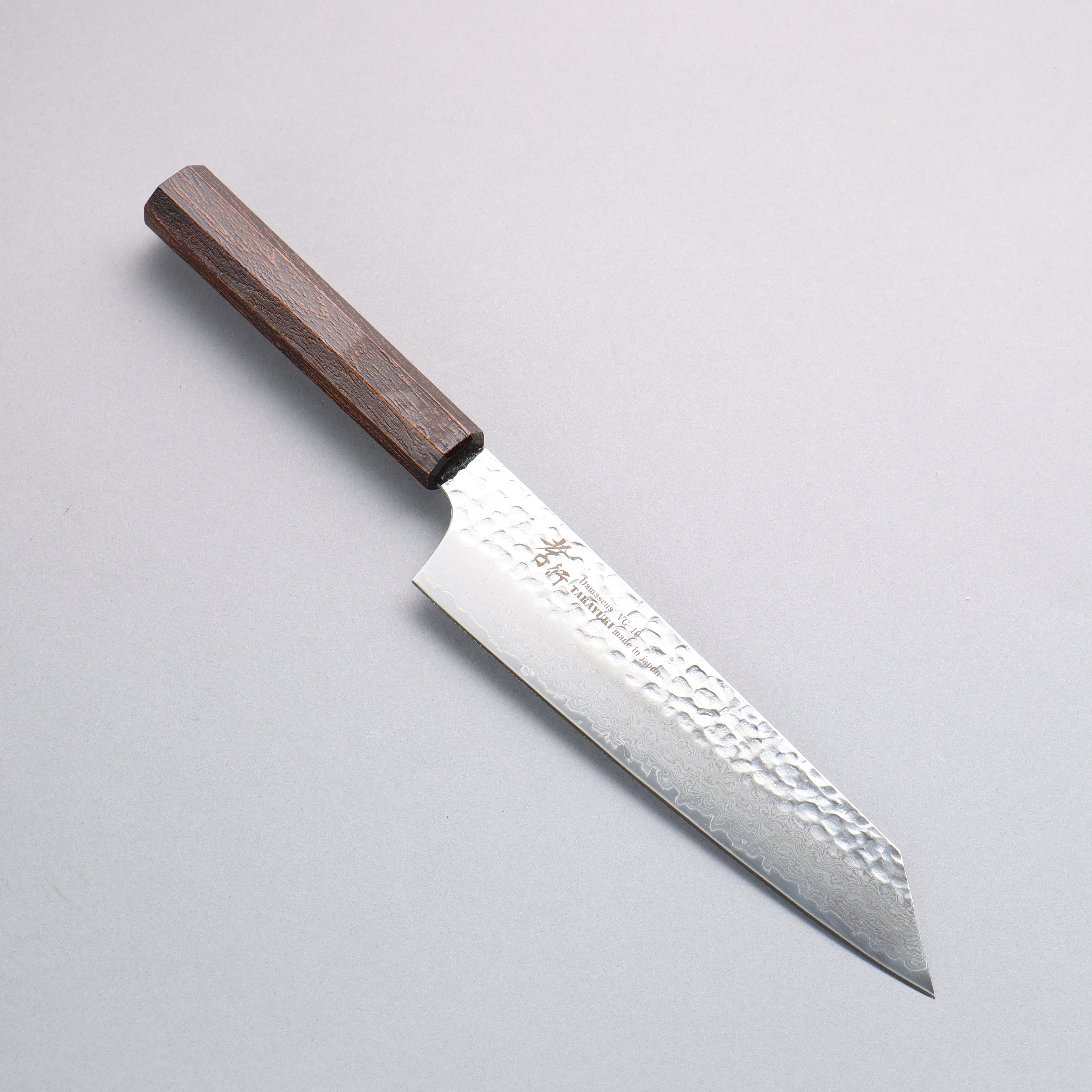 Sakai Takayuki Nanairo VG10 33 Layer Kengata Gyuto 190mm Retro Wood Grain ABS Resin Handle - Seisuke Knife