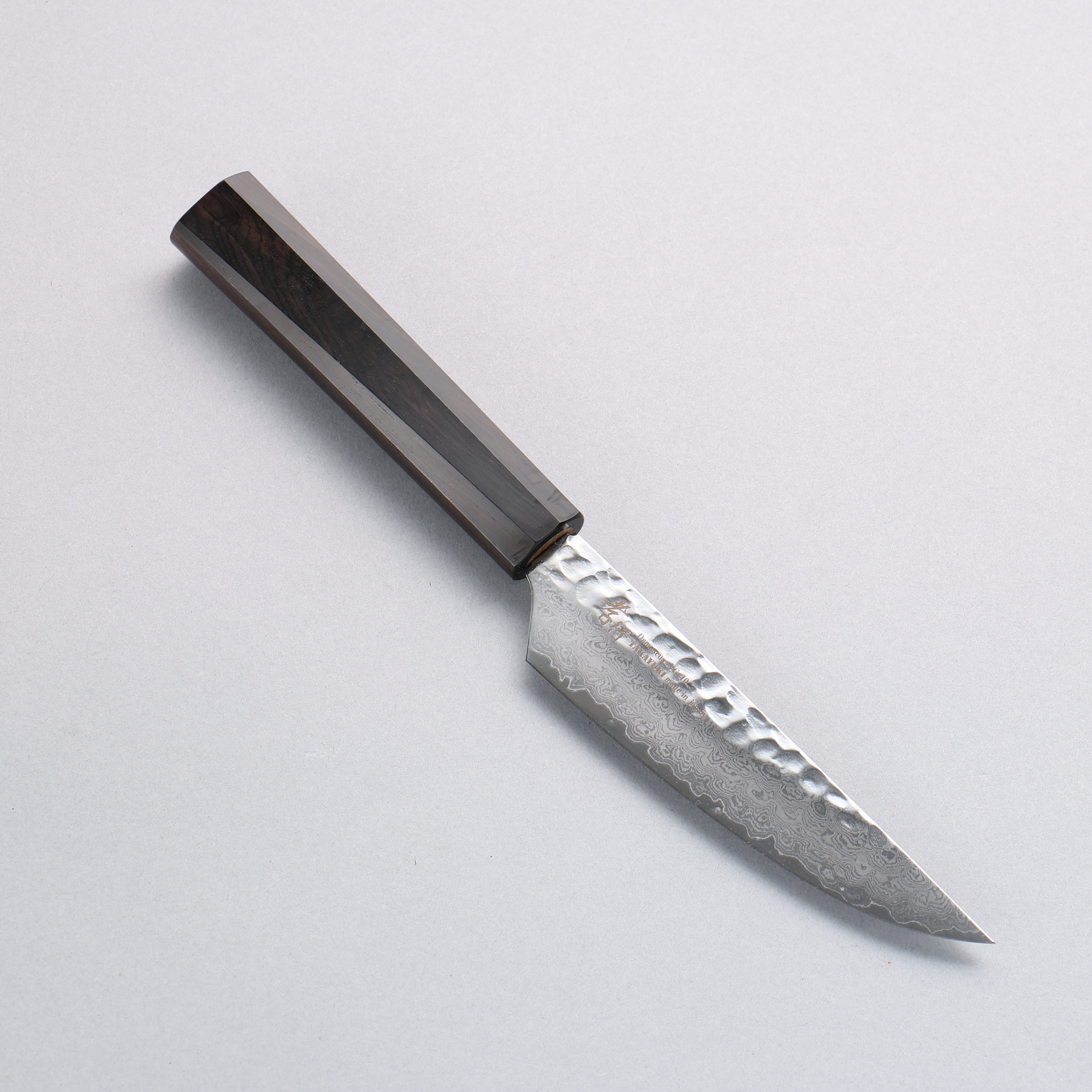 Sakai Takayuki VG10 33 Layer Damascus Steak Knife 120mm Ebony(6 sided