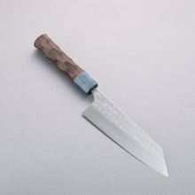  Yoshimi Kato Minamo SG2 Hammered Bunka 170mm Wenge (Naguri processed, Ferrule: Blue Pakka Wood) Handle - Seisuke Knife