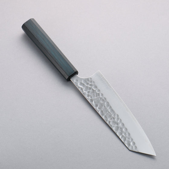 Yoshimi Kato SG2 Hammered(Maru) Bunka 170mm Oak (Indigo Dyed) Handle - Seisuke Knife