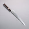 Yoshimi Kato SPG STRIX Hammered (V) Sujihiki 270mm Ebony Wood(With White Ring) Handle - Seisuke Knife - Slide 2