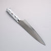 Takeshi Saji VG10w Colored Damascus Gyuto 210mm White Turquoise Handle - Seisuke Knife - Slide 2