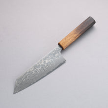  Anryu VG10 Migaki Finished Damascus Bunka 165mm Oak Handle - Seisuke Knife