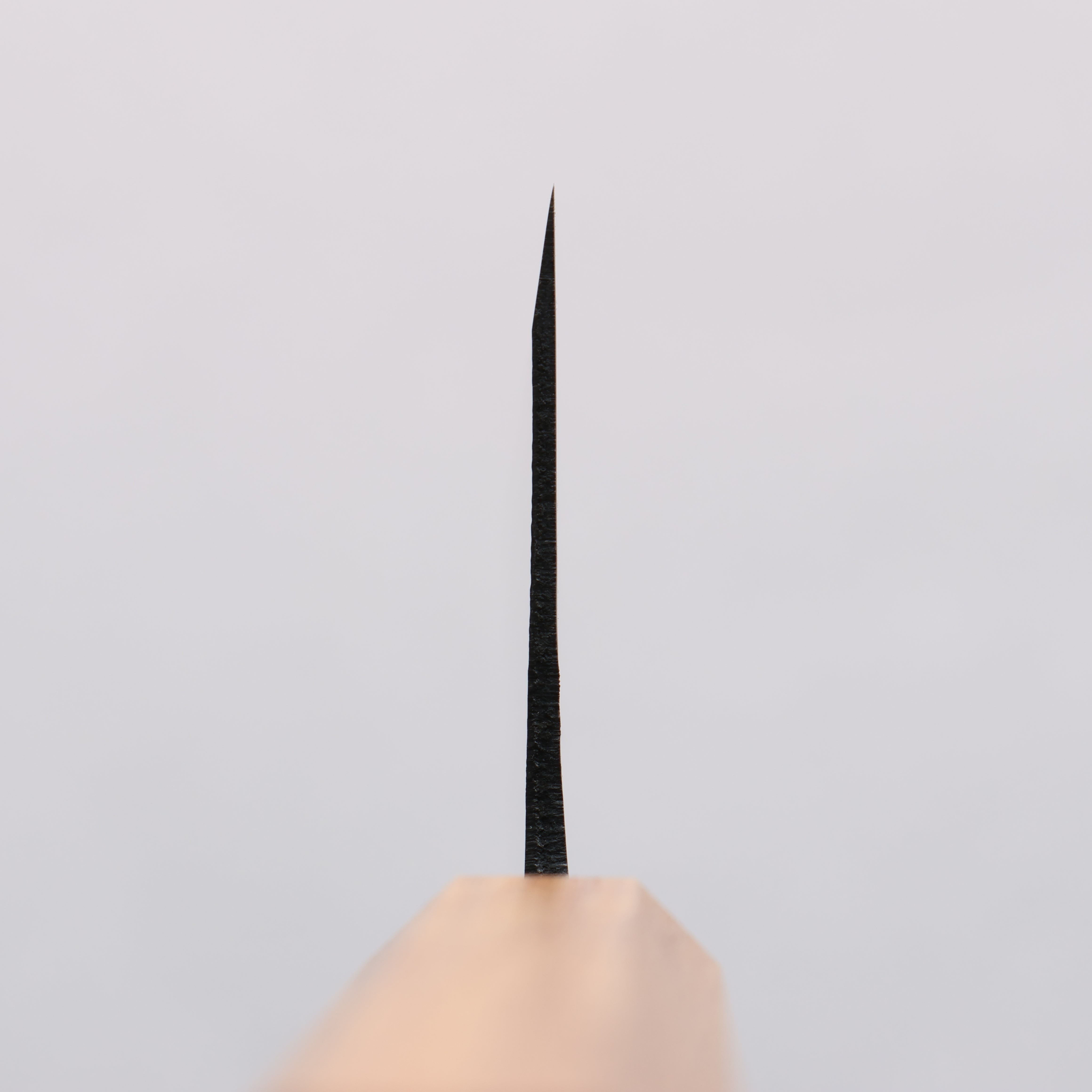 Nakaniida White Steel No.2 Migaki Finished Nakiri 180mm Burnt Oak Hand