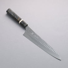  Yu Kurosaki Senko Ryu SG2 Hammered Gyuto 210mm Stabilized Burl (White Ring) Handle - Seisuke Knife