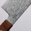 Ryusen Fukakuryu ATS314 63 Layer Damascus Nakiri 155mm Curly Maple Handle - Seisuke Knife - Slide 4