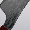 Ryusen Gurenhiryu Kai SPG STRIX Damascus Kiritsuke Gyuto 210mm Stabilized Poplar Wood Handle - Seisuke Knife - Slide 4