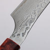 Ryusen Gurenhiryu Kai SPG STRIX Damascus Kiritsuke Sujihiki 260mm Stabilized Poplar Wood Handle - Seisuke Knife - Slide 4