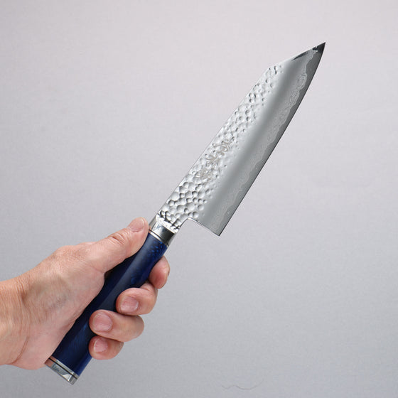 Ryusen Souryurin VG10w 67 Layer Damascus Hammered Kiritsuke Santoku 170mm Polyurethane Handle - Seisuke Knife