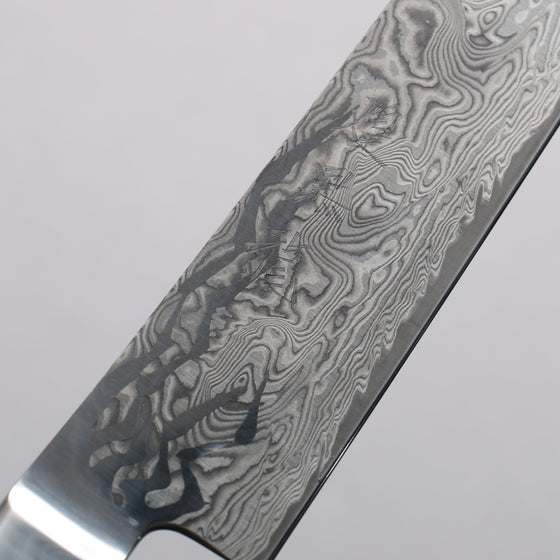 Ryusen Oukokuryu MT SG2 Damascus Migaki Finished Kiritsuke Sujihiki 260mm Stabilized wood Handle - Seisuke Knife