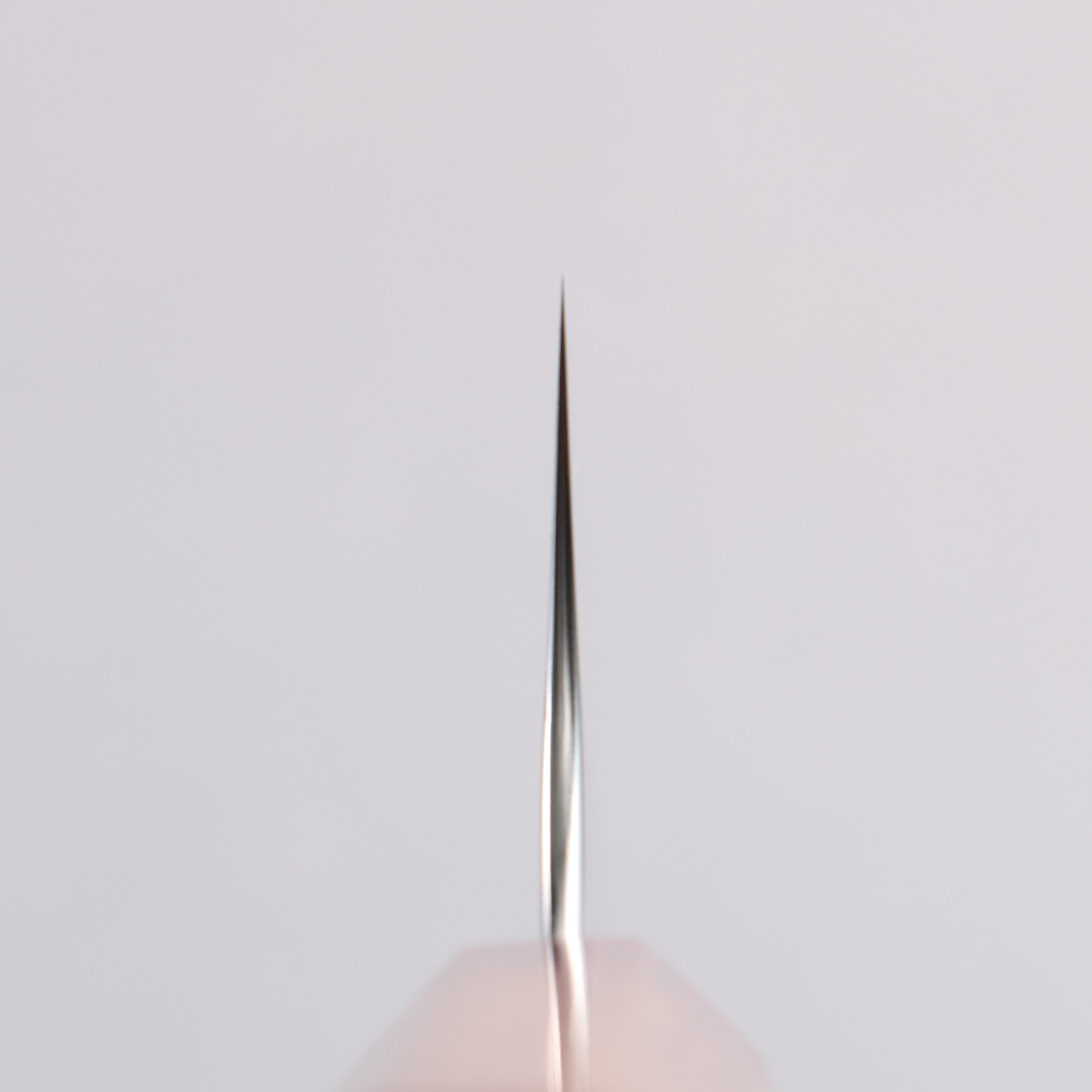 Yoshimi Kato SPG STRIX Hammered (V) Kiritsuke Gyuto 210mm Honduras (ferrule: Red Pakka wood) Handle - Seisuke Knife