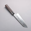 Yoshimi Kato SPG STRIX Hammered (V) Bunka 210mm Rosewood (Ferrule: Black Pakka Wood) Handle - Seisuke Knife - Slide 2