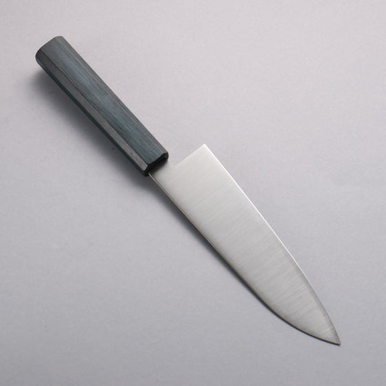 Seisuke VG10 Santoku 180mm Oak (Indigo Dyed) Handle - Seisuke Knife