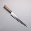 Seisuke VG10 Mirrored Finish Damascus Sujihiki 240mm Oak Handle - Seisuke Knife - Slide 1