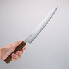 Seisuke VG10 Mirrored Finish Damascus Sujihiki 240mm Oak Handle - Seisuke Knife - Slide 4