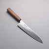 Seisuke Stainless Steel 440C Hammered Damascus Gyuto 210mm Oak Handle - Seisuke Knife - Slide 1