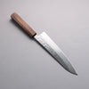 Seisuke Stainless Steel 440C Hammered Damascus Gyuto 210mm Oak Handle - Seisuke Knife - Slide 2