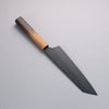 Sakai Takayuki Kurokage VG10 Hammered Teflon Coating Kiritsuke Gyuto 190mm Burnt Oak Handle - Seisuke Knife - Slide 12