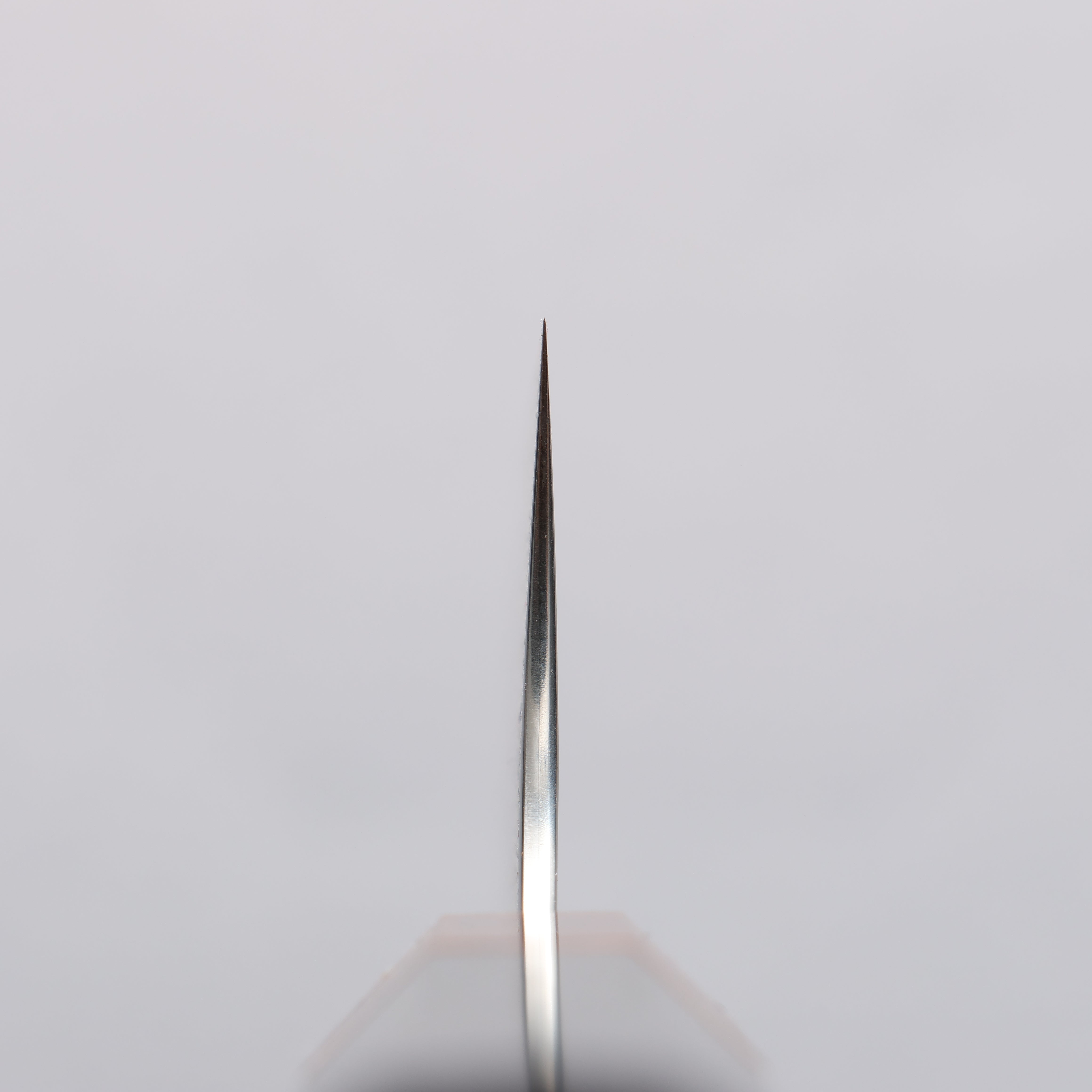 Yoshimi Kato SG2 Black Damascus Gyuto 210mm Ebony (ferrule: Orange Resin) Handle - Seisuke Knife