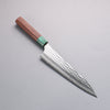 Yu Kurosaki Senko Ei SG2 Hammered Gyuto 210mm Rosewood (ferrule: Green Pakka wood) Handle - Seisuke Knife - Slide 12