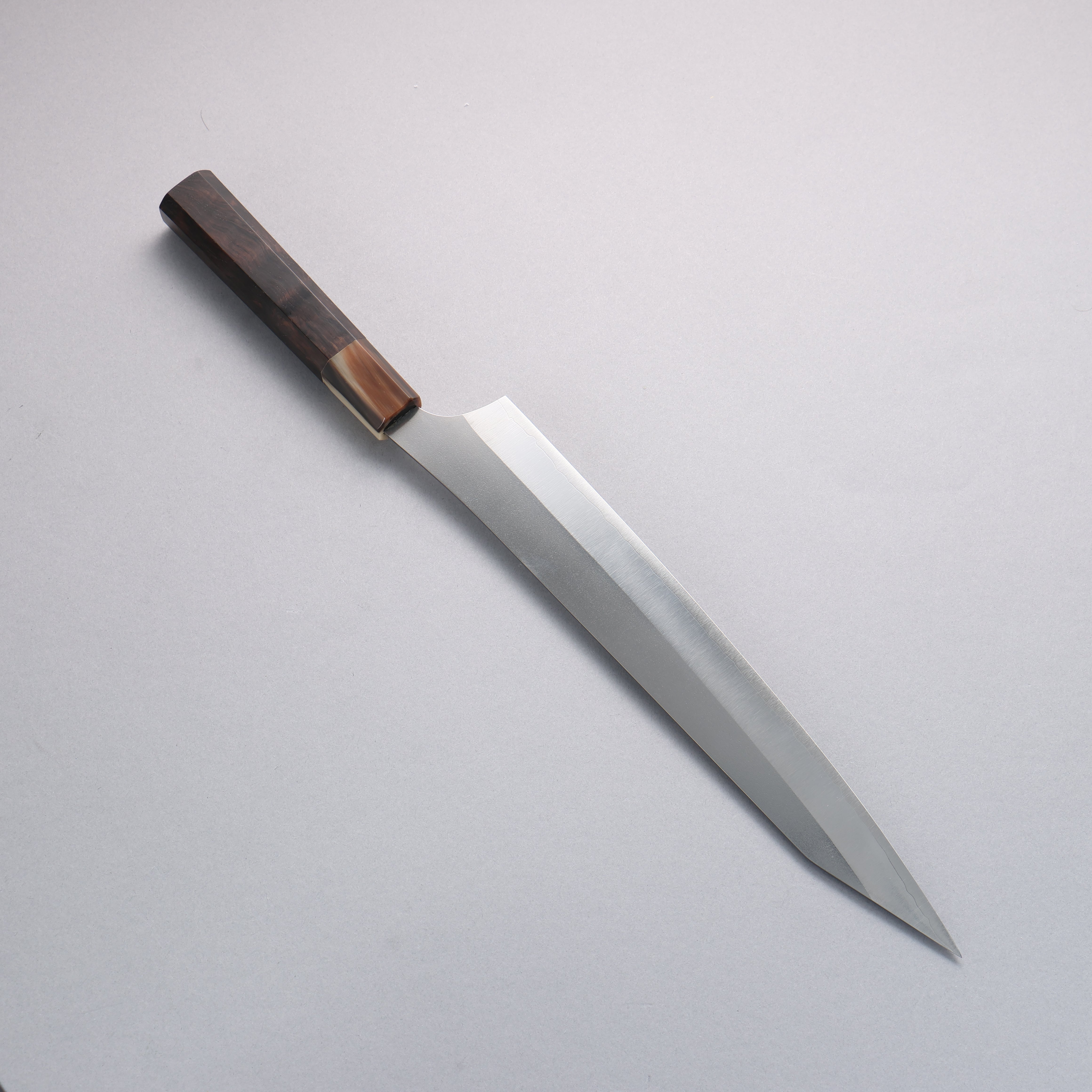 Yu Kurosaki New Gekko VG-XEOS Sujihiki 270mm Ebony Wood (ferrule: White Water Buffalo Horn) Handle - Seisuke Knife