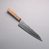 Yu Kurosaki Senko Ei SG2 Hammered Gyuto 210mm Olive Tree(Turquoise Ring) Handle - Seisuke Knife - Slide 1